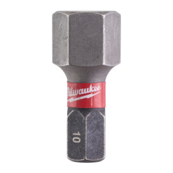 Біта SHOCKWAVE MILWAUKEE, Hex10, 25мм, (2шт) Біта SHOCKWAVE MILWAUKEE, Hex10, 25мм, (2шт)