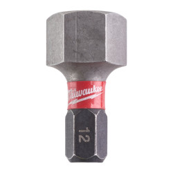 Біта SHOCKWAVE MILWAUKEE, Hex12, 25мм, (2шт) Біта SHOCKWAVE MILWAUKEE, Hex12, 25мм, (2шт)