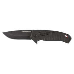 Нож MILWAUKEE HARDLINE 75 мм выкидной с гладким лезвием 48221994 Нож MILWAUKEE HARDLINE 75 мм выкидной с гладким лезвием 48221994