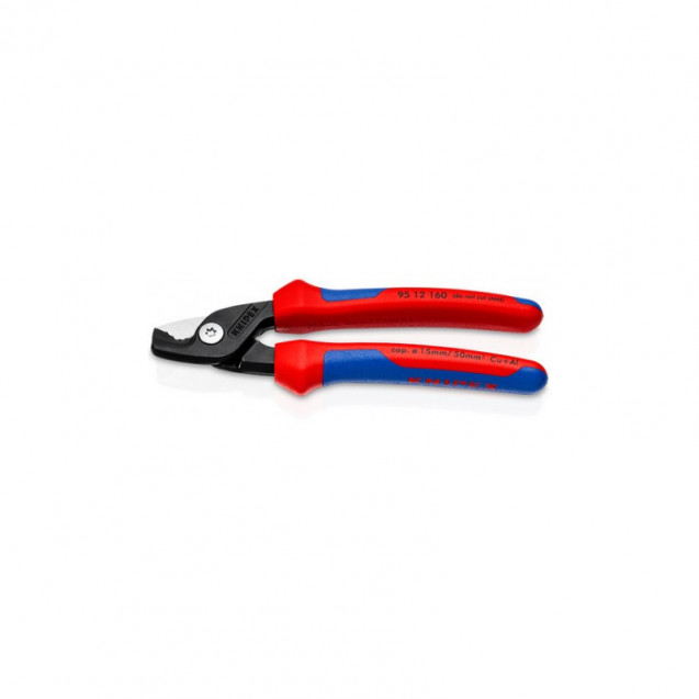 Ножницы для резки кабелей 160мм, Knipex, 95 12 160 Ножницы для резки кабелей 160мм, Knipex, 95 12 160
