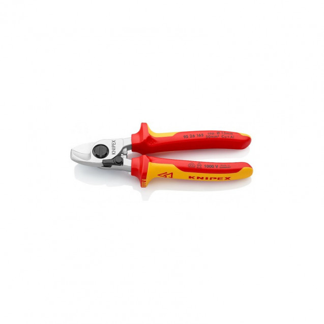 Ножницы для резки кабелей KNIPEX 95 26 165 Ножницы для резки кабелей KNIPEX 95 26 165