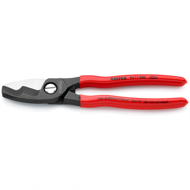 Ножиці для різки кабелів KNIPEX 95 11 200 Ножиці для різки кабелів KNIPEX 95 11 200