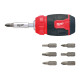Отвертка со сменными вставками 8 в 1 (PH/PZ/SL/TX) MILWAUKEE 4932492807