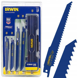 Набір сабельних полотен из 11 шт., для дерева и металла, IRWIN Набір сабельних полотен из 11 шт., для дерева и металла, IRWIN