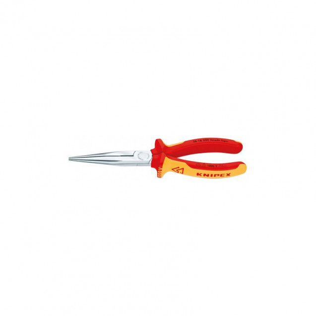 Плоские круглогубцы с режущими кромками KNIPEX 26 16 200
