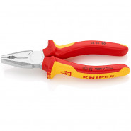 Плоскогубцы комбинированные VDE KNIPEX 03 06 160 Плоскогубцы комбинированные VDE KNIPEX 03 06 160