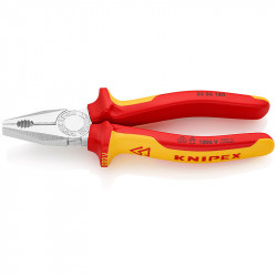 Плоскогубцы комбинированные VDE KNIPEX 03 06 180 Плоскогубцы комбинированные VDE KNIPEX 03 06 180
