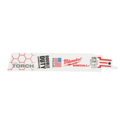 Полотно для шаб. пили TORCH MILWAUKEE, 150мм/ крок зуба 2,5мм, (5шт), (метал) Полотно для шаб. пили TORCH MILWAUKEE, 150мм/ крок зуба 2,5мм, (5шт), (метал)