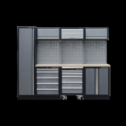 Рабочий модуль для хранения инструмента 2 Габариты: 2640 x 460 x 2000 Рабочий модуль для хранения инструмента 2 Габариты: 2640 x 460 x 2000