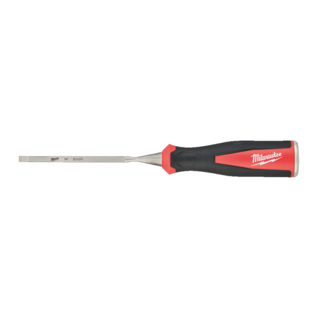 Стамеска плоская 1/4” (6мм) MILWAUKEE