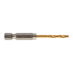 Свердло по металу RedHEX HSS-G TiN MILWAUKEE, діаметр 3 мм (10шт) Свердло по металу RedHEX HSS-G TiN MILWAUKEE, діаметр 3 мм (10шт)