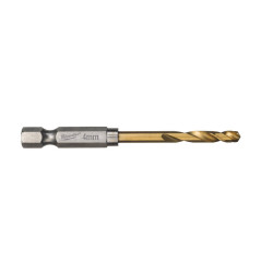 Свердло по металу RedHEX HSS-G TiN MILWAUKEE, діаметр 4 мм (10шт) Свердло по металу RedHEX HSS-G TiN MILWAUKEE, діаметр 4 мм (10шт)
