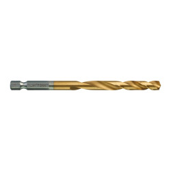 Свердло по металу RedHEX HSS-G TiN MILWAUKEE, діаметр 7 мм (5шт) Свердло по металу RedHEX HSS-G TiN MILWAUKEE, діаметр 7 мм (5шт)