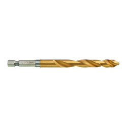Свердло по металу RedHEX HSS-G TiN MILWAUKEE, діаметр 8 мм (5шт) Свердло по металу RedHEX HSS-G TiN MILWAUKEE, діаметр 8 мм (5шт)