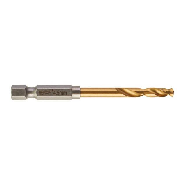 Свердло по металу RedHEX HSS-G TiN MILWAUKEE, діаметр4,8мм