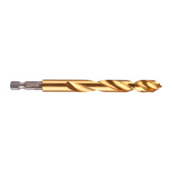 Сверло по металлу Milwaukee RedHEX HSS-G TiN 10,2 мм (1 шт) Сверло по металлу Milwaukee RedHEX HSS-G TiN 10,2 мм (1 шт)