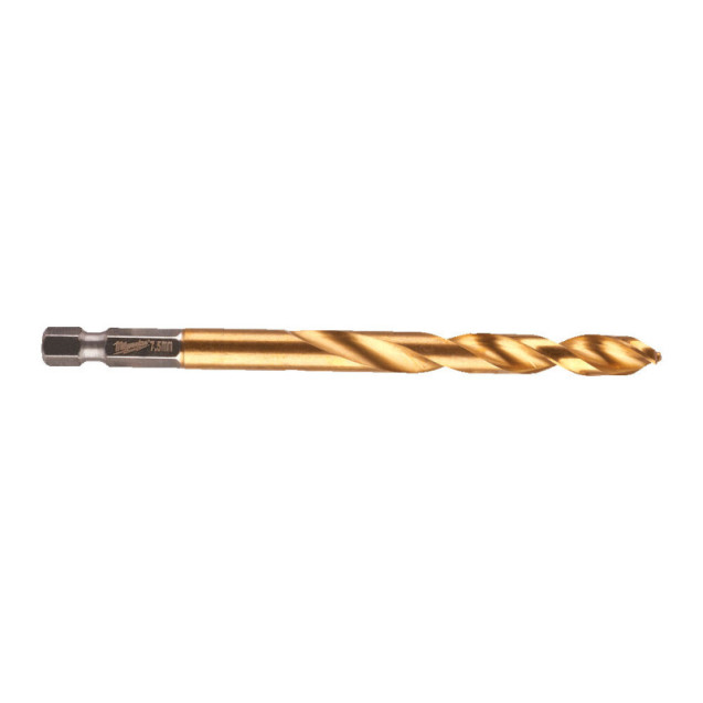 Сверло по металлу Milwaukee RedHEX HSS-G TiN 6,5 мм (1 шт)