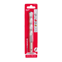 Сверло по мультиматериалам HEX 6.5x150 (1 шт) MILWAUKEE Сверло по мультиматериалам HEX 6.5x150 (1 шт) MILWAUKEE