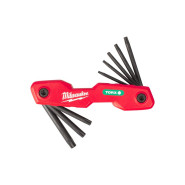 Набор складных шестигранных ключей Torx, 8 шт. Milwaukee 4932480979 Набор складных шестигранных ключей Torx, 8 шт. Milwaukee 4932480979