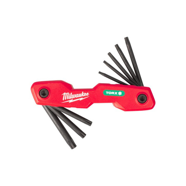 Набор складных шестигранных ключей Torx, 8 шт. Milwaukee 4932480979