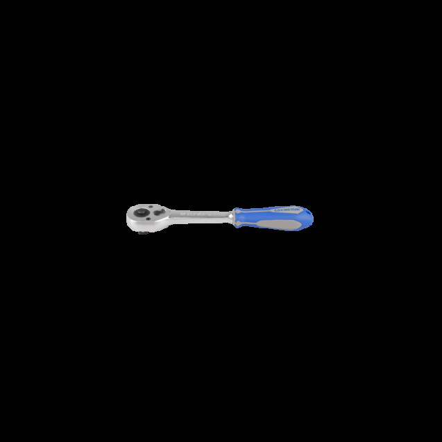 Трещотка 1/2" силовая 32 зуба с двухкомпонентной ручкой Трещотка 1/2" силовая 32 зуба с двухкомпонентной ручкой