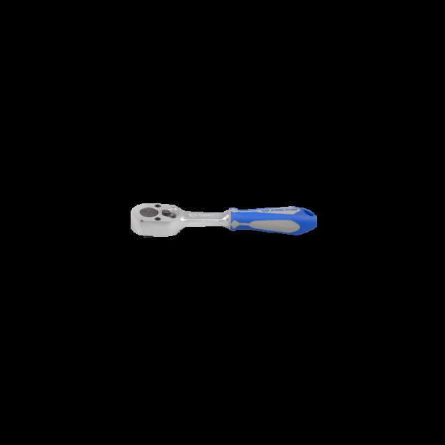 Трещотка 1/4", 140 мм, 24 зубца, флажковая, фиксатор