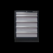 Тумба инструментальная серая 5 полочная под верстак Тумба инструментальная серая 5 полочная под верстак