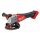 Кутова шліфувальна машина акумуляторна MILWAUKEE, M18 FSAG125X-0, 125мм