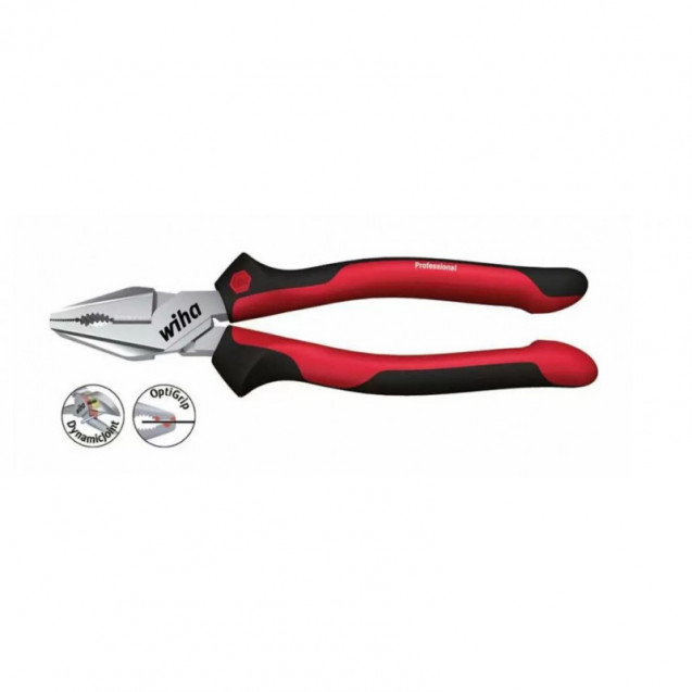 Усиленные пассатижи OptiGrip Professional DJ 200 мм WIHA 26713