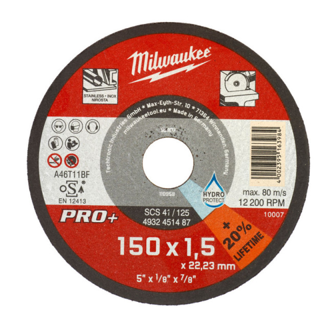 Відрізний диск SCS 41/150х1.5 PRO+ (1 шт) Відрізний диск SCS 41/150х1.5 PRO+ (1 шт)