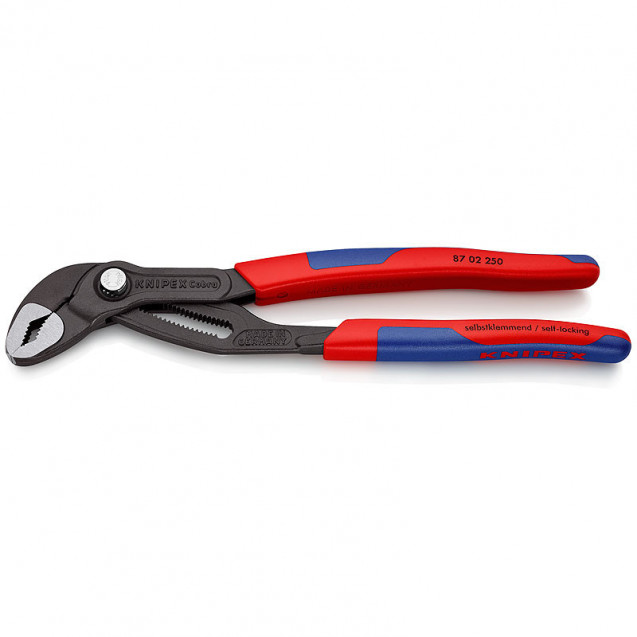 Высокотехнологичные сантехнические клещи Cobra KNIPEX QuickSet 87 22 250 (с автоспуском) Высокотехнологичные сантехнические клещи Cobra KNIPEX QuickSet 87 22 250 (с автоспуском)