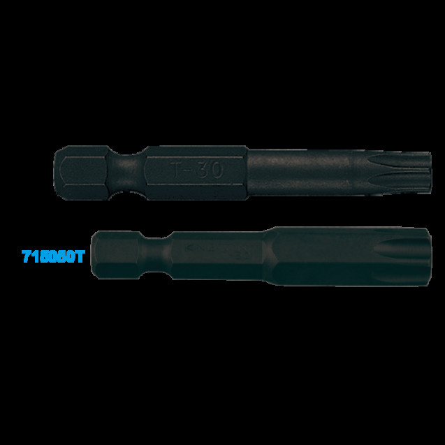 Вставка (бита) торцевая 1/4", TORX, Т10, L = 150 мм, для шуруповерта Вставка (бита) торцевая 1/4", TORX, Т10, L = 150 мм, для шуруповерта