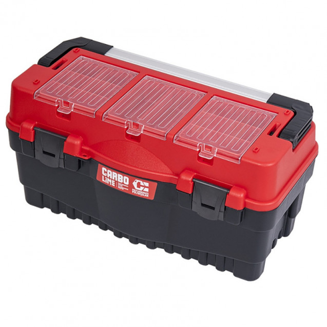 Ящик для инструмента S700 CARBO RED 25.5" (595x289x328mm) Ящик для инструмента S700 CARBO RED 25.5" (595x289x328mm)