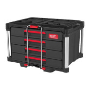 Ящик для инструмента с 4-мя выдвижными отсеками MILWAUKEE PACKOUT DRAWER BOX Ящик для инструмента с 4-мя выдвижными отсеками MILWAUKEE PACKOUT DRAWER BOX