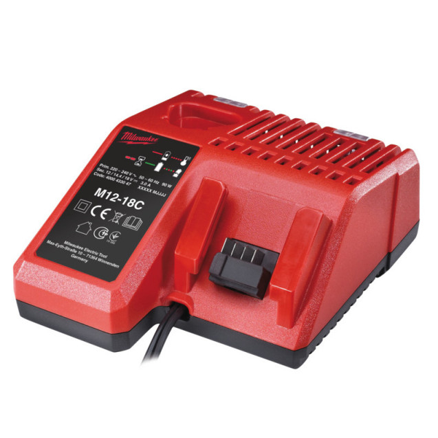 Зарядний пристрій MILWAUKEE, M12-18C Зарядний пристрій MILWAUKEE, M12-18C